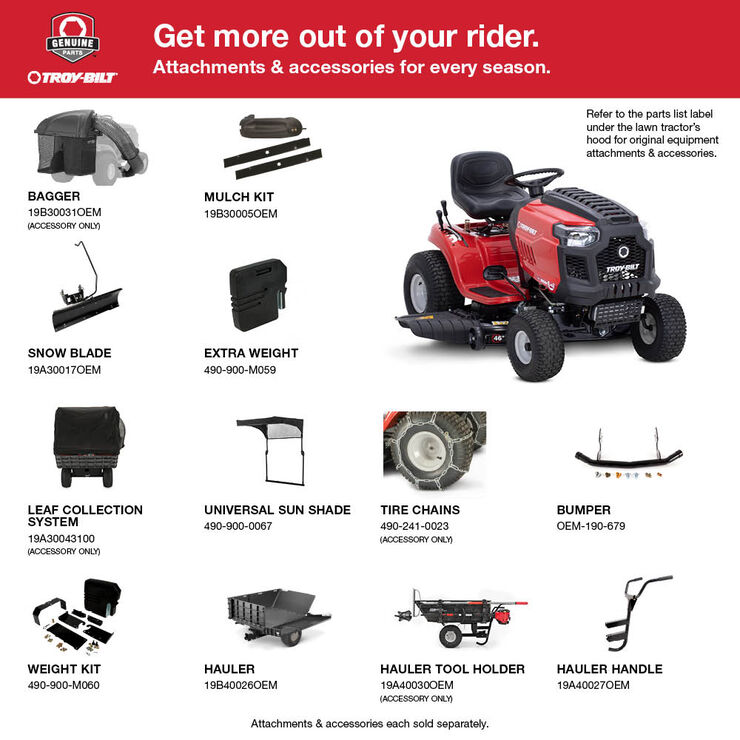 Bronco&trade; 46B Riding Lawn Mower